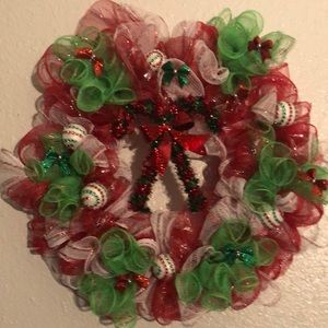 14inch homemade Christmas Wreath